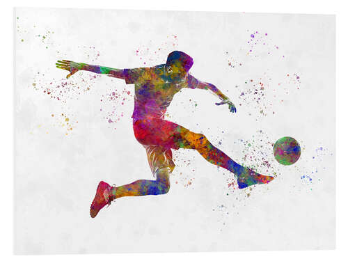 Tableau en PVC Soccer player VII