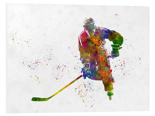 Foam board print Ice hockey player II