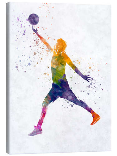 Canvas print Basketball player VI