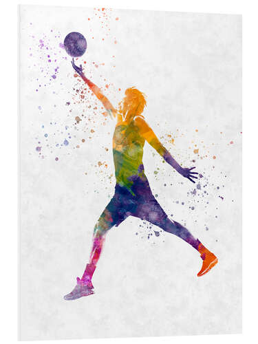 Foam board print Basketball player VI