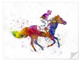 Wall sticker Equestrian sports III