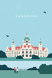 Magnettafel Hannover