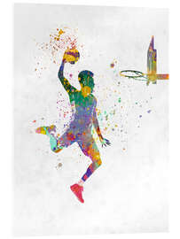 Cuadro de metacrilato Basketball player I