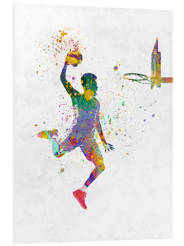 Tableau en PVC Basketball player I