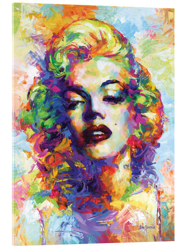 Acrylic print Marilyn Monroe Pop Art