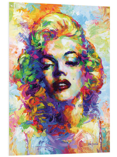 Quadro em PVC Marilyn Monroe Pop Art