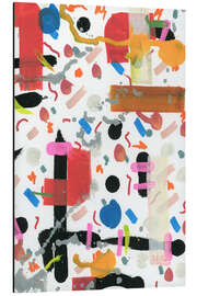 Magnettafel Notizen abstrakt I