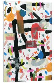 Magnettafel Notizen abstrakt II