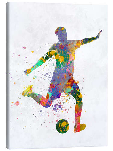 Canvas print Soccer player VI