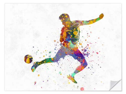 Sticker mural Soccer player IV