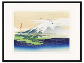 Gerahmter Kunstdruck Fuji
