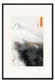 Gerahmter Kunstdruck Ryū shōten - Japanischer Drachen