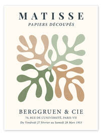 Poster Sage Corals - Berggruen &amp; Cie