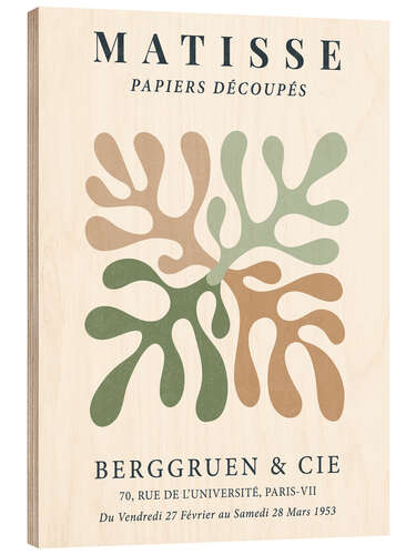 Puutaulu Sage Corals - Berggruen & Cie