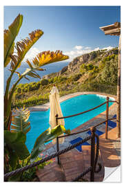 Sisustustarra Pool with sea views of Capri