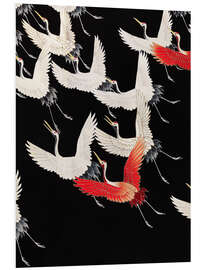 Stampa su PVC Flock of Flying Cranes, 1920