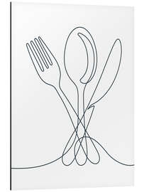 Magnettafel Besteck Gesteck