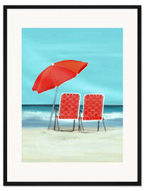 Gerahmter Kunstdruck Ein Platz an der Sonne