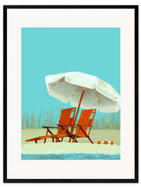 Innrammet kunsttrykk A Place for Two in the Sun