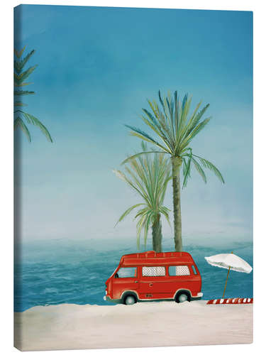 Leinwandbild Wohnmobil-Abenteuer