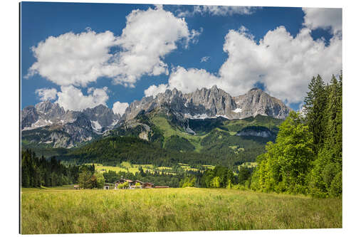 Gallery print Wilder Kaiser in Tirol