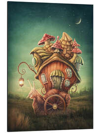 Magnettafel Magisches Schneckenhaus