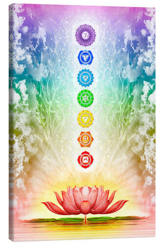 Canvas print Sacred Lotus II