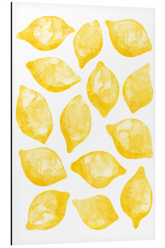 Tableau en aluminium Lemons