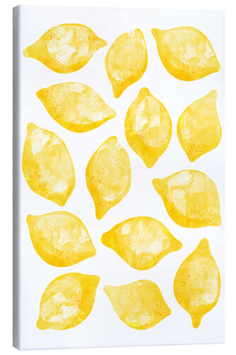 Canvas print Lemons