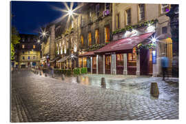 Gallery print Grassmarket in Edinburgh am Abend