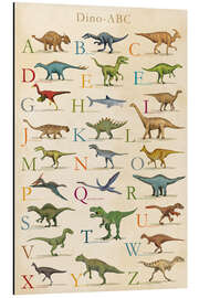 Magnettafel Dino ABC