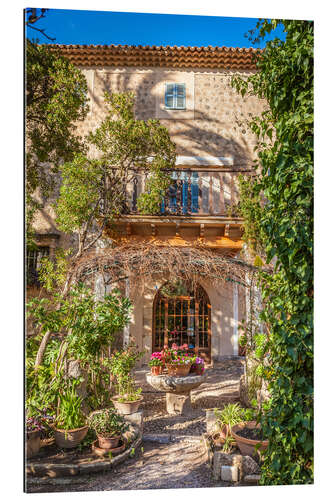 Quadro em plexi-alumínio House and Garden in Son Marroig, Mallorca