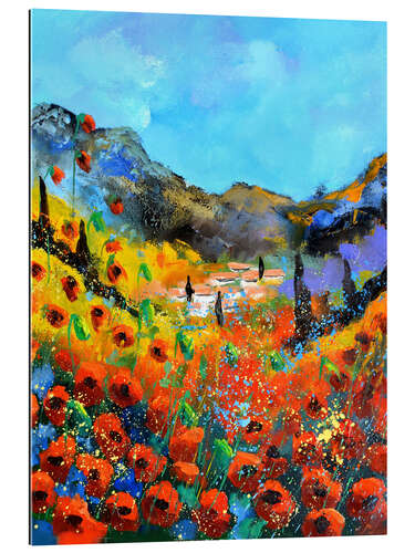 Gallery Print Roter Mohn in der Provence