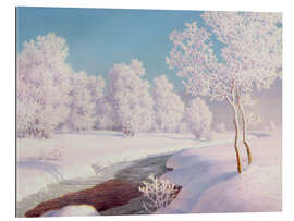 Gallery print Winter Morning in Engadine