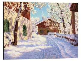 Magnettafel Der erste Schnee