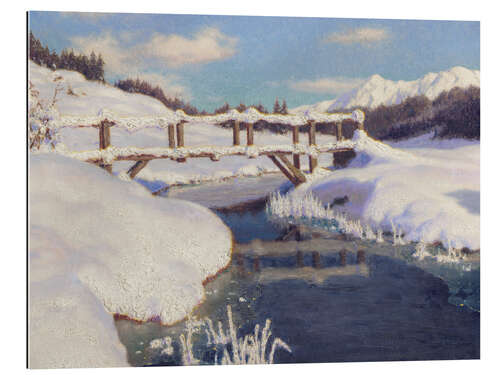 Gallery Print Schnee in der Sonne, Switzerland