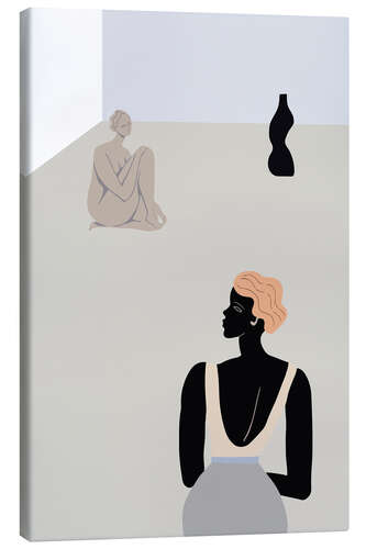 Tableau sur toile At the gallery