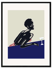 Framed art print The Evening Drink