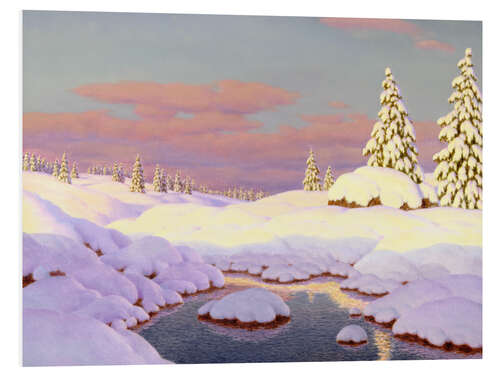 PVC-tavla Winter Scene