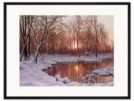 Gerahmter Kunstdruck November