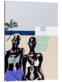 Magnettafel Am Strand