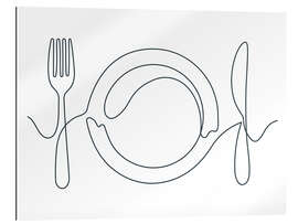 Gallery print Cutlery arrangement