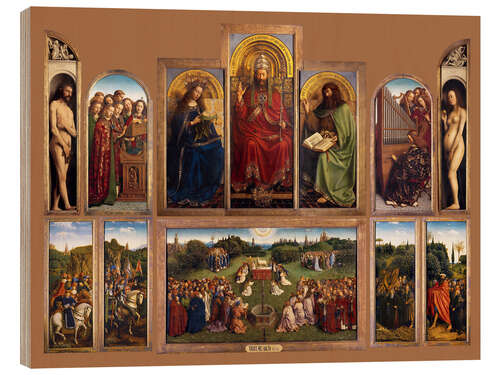 Puutaulu Ghent Altarpiece