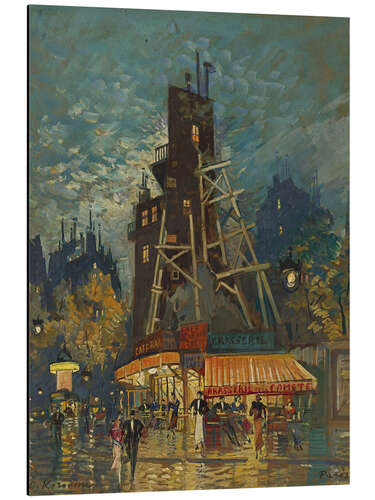 Alumiinitaulu Parisian Boulevard