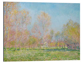 Aluminium print Springtime in Giverny, 1890