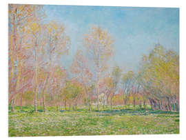 Foam board print Springtime in Giverny, 1890