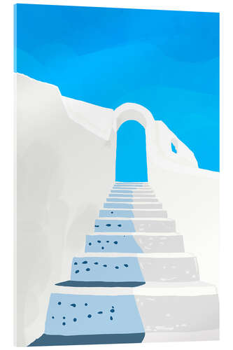Acrylglas print Trust Your Journey