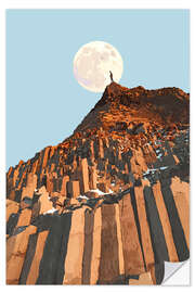 Selvklebende plakat Ain't No Mountain High Enough
