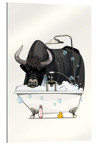 Gallery print Yak in the Bathtub