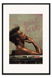 Gerahmter Kunstdruck Fight Club I